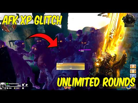 BO6 AFK UNLIMITED XP GLITCH | FAST CAMOS & HIGH ROUNDS Zombies Glitch