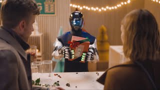 HMND 01 | Humanoid Robot Wraps a Perfect Christmas Gift
