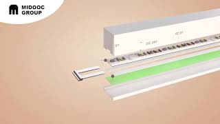 Midooc News: How to use neon flex pin connector?