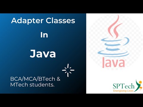 Adapter Classes in Java