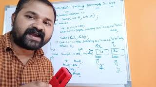 Parameter Passing Techniques In C++  || Passing Arguments to functions in cpp || Pass by reference