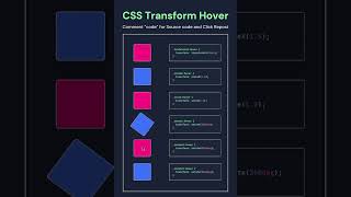 CSS Transform Hover #vscode #viral