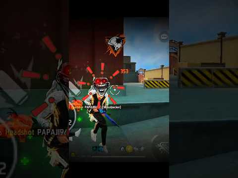 1 vs 1 challenge for free fire game #shorts #garenafreefire #gaming