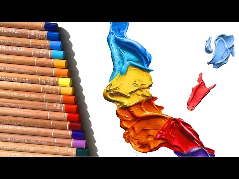 DRAWING Paint with The MOST EXPENSIVE PENCILS ✏️