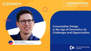 Conversation Design in the Age of Generative AI: Challenges and Opportunities