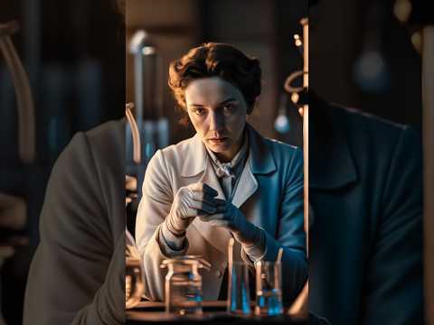 ⚛️ Marie Curie: The Woman Who Lit Up Science with Radioactivity #shorts #scienceexperiment