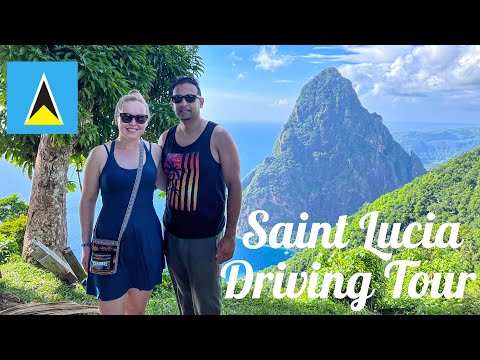 St Lucia Driving Tour -Pigeon Island I Rodney Bay I Castries I Marigot Bay I Soufriere I Sugar Beach