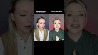 POV: The top student and trouble maker get paired for an assignment