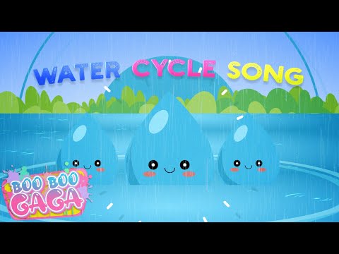 The Water Cycle Song for Kids [by Boo Boo Gaga] #booboogaga
