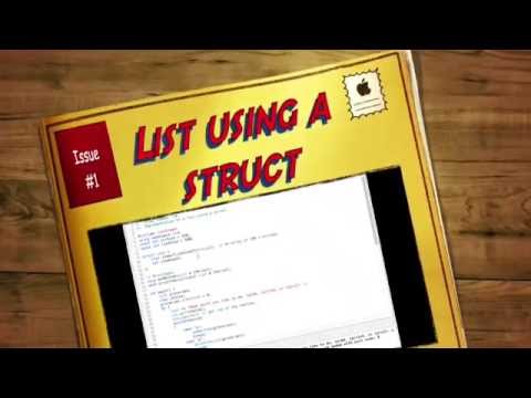 List implemented using a struct