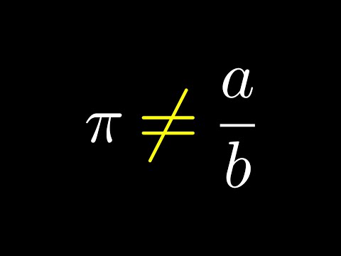 Pi's Irrationality from Basic Calculus