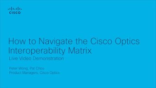 Navigating the Cisco Optics Interoperability Matrix: A Complete Guide