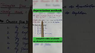 Depreciation methods #straightlinemethod #writtendownvaluemethod #calculationofdepreciation