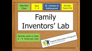 Inventors Lab - Bellevue College Parent Education