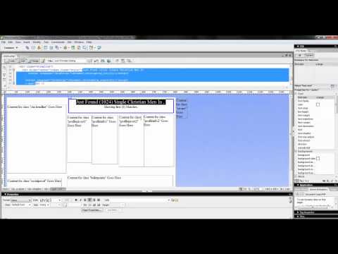 How to Build a Simple Landing Page for POF Using Dreamweaver