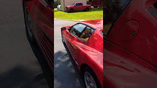 This is what drives me crazy #Ferrari #Testarossa #automobile #broken