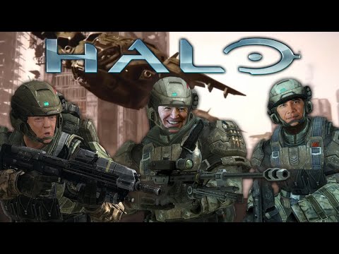 Presidents Join The Battle of New Mombasa PART 1 - (Halo AI Voice Meme)