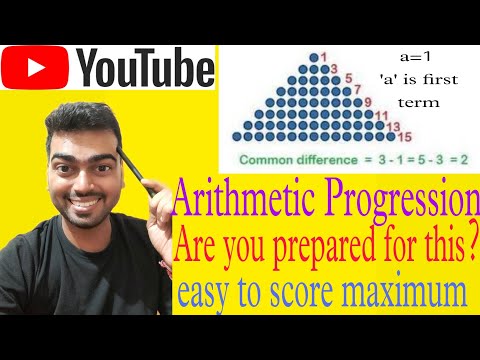 Arithmetic progression class 10 | arithmetic sequence | arithmetic mean | mcq | ex 5.2 part 1 | ssc