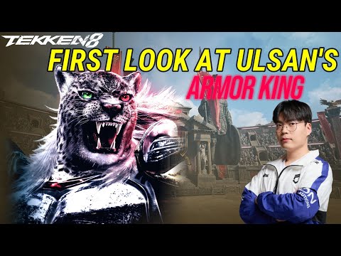 T8 ➤ First Look at ULSAN’s Armor King | Tekken 8 Day One Armor King