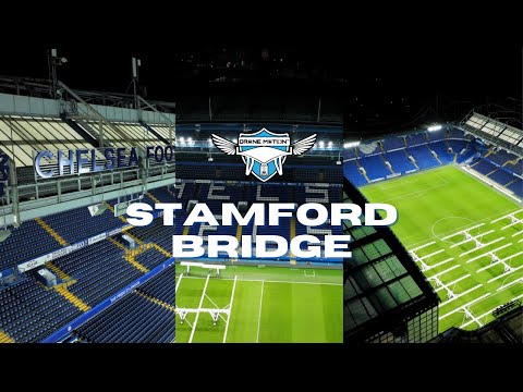 Stamford Bridge From Above at Night… Chelsea’s Stadium Like You’ve Never Seen It 🔵
