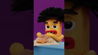 McDonald's worker making Hamburger (Animation Meme) #shorts