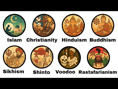 Every Major Religion Explained in 15 Minutes
