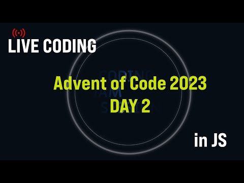 Live Coding | Advent Of Code 2023 | Day 2