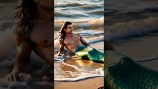 mermaid meets her lover #mermaid #aianimatedvideos #attiyabatoolhertales