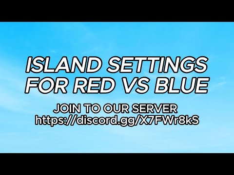 Island settings for your red VS blue map!┊ FORTNITE/UEFN 2025