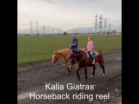 Kalia Giatras Horse back riding reel