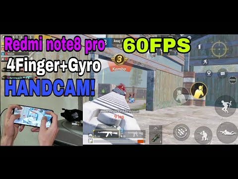 REDMI NOTE 8 PRO | HANDCAM 60 FPS PROFESSIONAL PUBG MOBILE GAMEPLAY