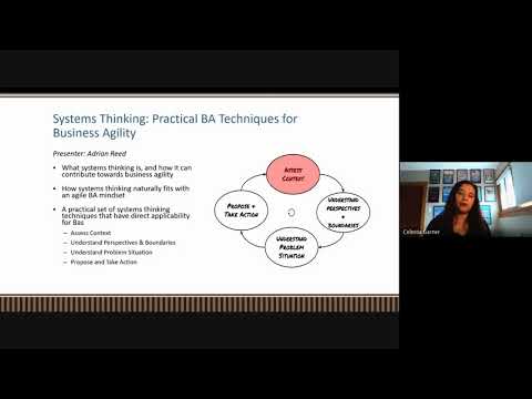 Employee Brown Bag by Celestia Garner - What I Learned Attending the 2020 Building Business Capabil