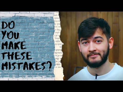 10 MOST COMMON MISTAKES/10TA ENG KO'P TARQALGAN XATOLAR.