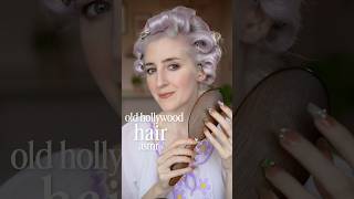 old hollywood glamour hair #asmr ✨ overnight wetset curls