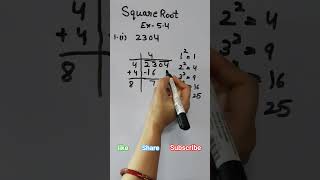 Square Root|Class-8 Ch-5 Ex-5.4(Q-1,I)|Maths NCERT #maths #exam #squareroot #easy