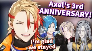 Axel REFLECTS on his 3rd year in Holostars and what they've been through!【Holostars EN| Axel Syrios】
