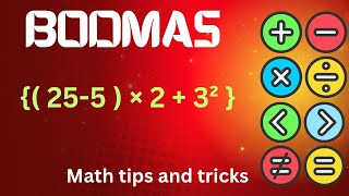 Master the BODMAS Rule | #mathtipsandtricks #bodmasrule #viralmath2025 #mathematics