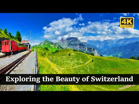Switzerland's Most Stunning Lakes and Mountains - Switzerland 4k