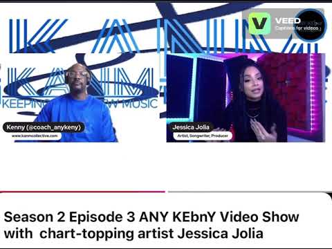 Chart-Topping Jessica Jolia on connecting with producer Yaahn Hunter Jr.  ANY KEbnY Video Show