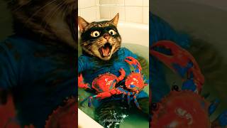 😅Epic Comedy:Kitten Turns Home Alone Hero!😂#shorts#funny#cat#comedy #kitten#cute#funnycats#catlovers