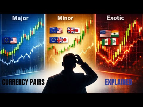 Currency Pairs Explained for Beginners | Major vs Minor vs Exotic