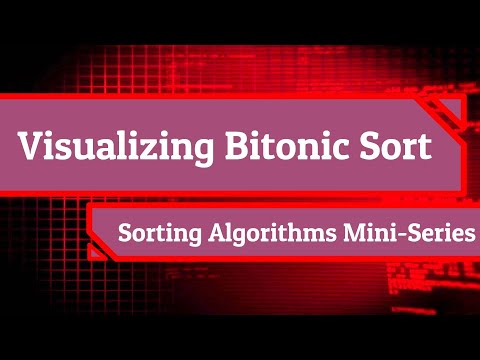 Visualizing BitonicSort (w/ Colors)
