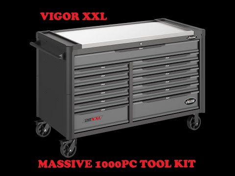 CRAZY CRAZY 1000PC TOOL KIT BY GERMAN BRAND VIGOR