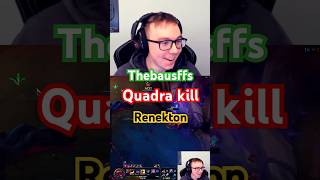 Baus Renekton - Quadra kill 💀 #baus  #bausffs #leagueoflegends #lolclips