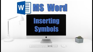 How to Insert Symbols