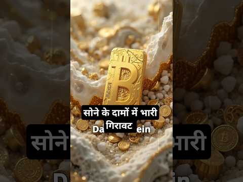 सोने चांदी के दामों में भारी गिरावट #gold #short