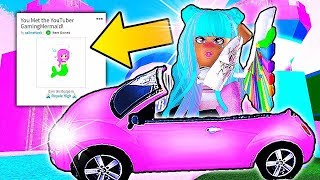 LET'S GO SHOPPING IN ROYALE HIGH EARTH CITY! Roblox Royale High School | GamingMermaid Badge Meetup!