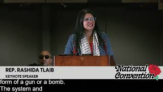 2025 DSA Convention: Rep. Rashida Tlaib Keynote Speech