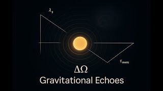 Dynamical Stability & Gravitational Echoes in the ΔΩ Coherence Vacuum