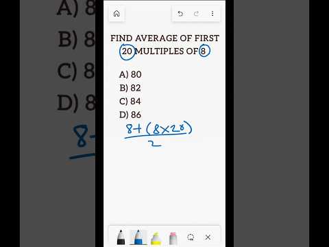Average #shorts  #average #mathstricks #placementpreparation #aptitude shortcuts